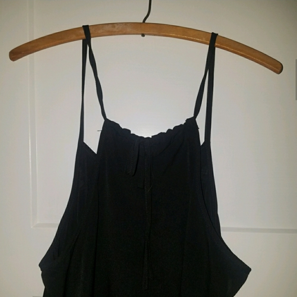 Embroidered Flowy Slip Dress Lightweight - Picture 7 of 9